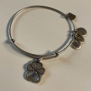Alex and Ani paw print bracelet
